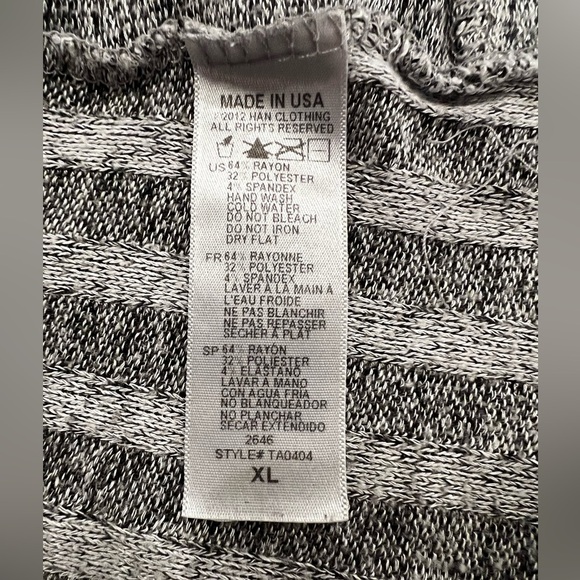 THE CLASSIC women sleeves gray top /size XL - Picture 4 of 9